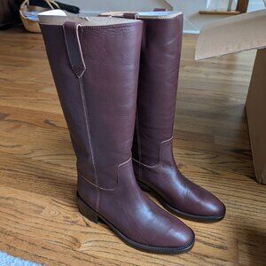 NIB Nisolo Vera Knee-High Boot in Wine